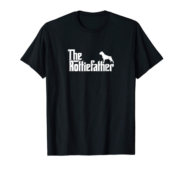 Mens Funny Rottweiler Father Dad Shirt The Rottie Father Tee