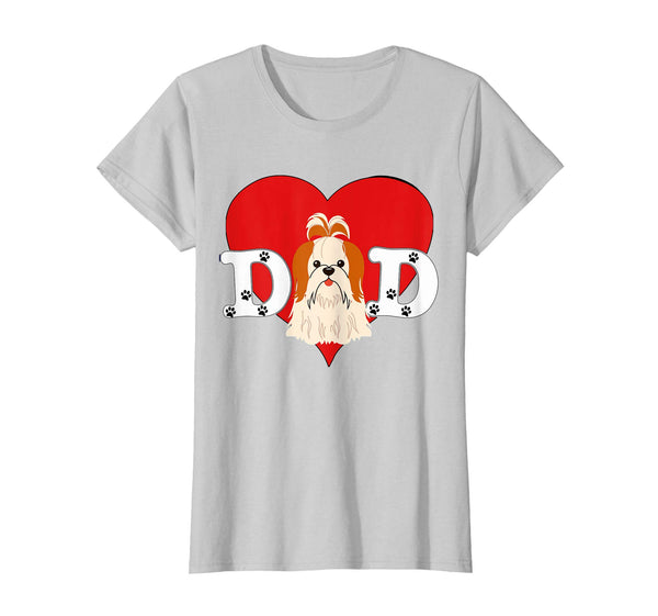 Dad Loves His Shih Tzu T Shirt