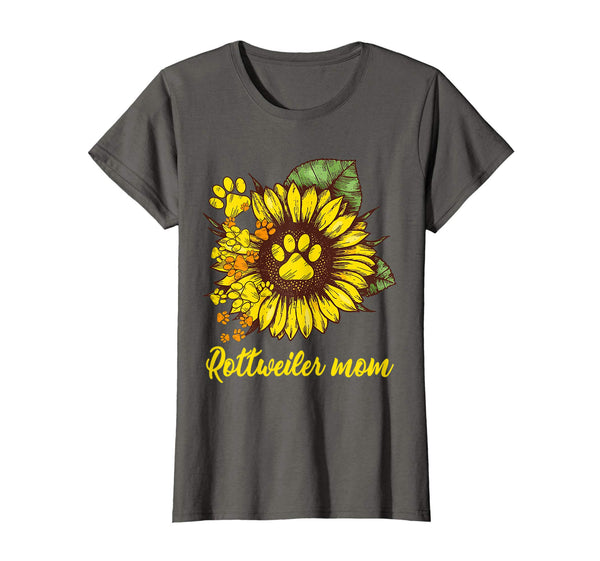 PAWS LOVE ROTTWEILER MOM SHIRT