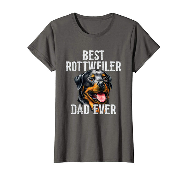 Fathers Day T-Shirt. BEST ROTTWEILER DAD EVER