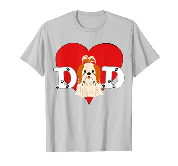 Dad Loves His Shih Tzu T Shirt