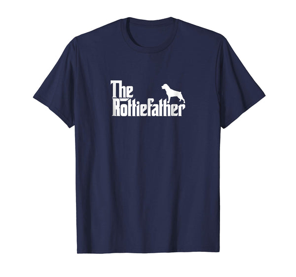Mens Funny Rottweiler Father Dad Shirt The Rottie Father Tee