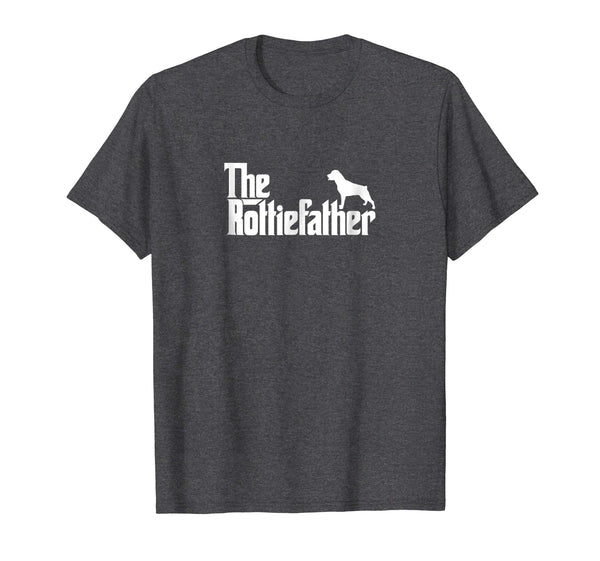 Mens Funny Rottweiler Father Dad Shirt The Rottie Father Tee