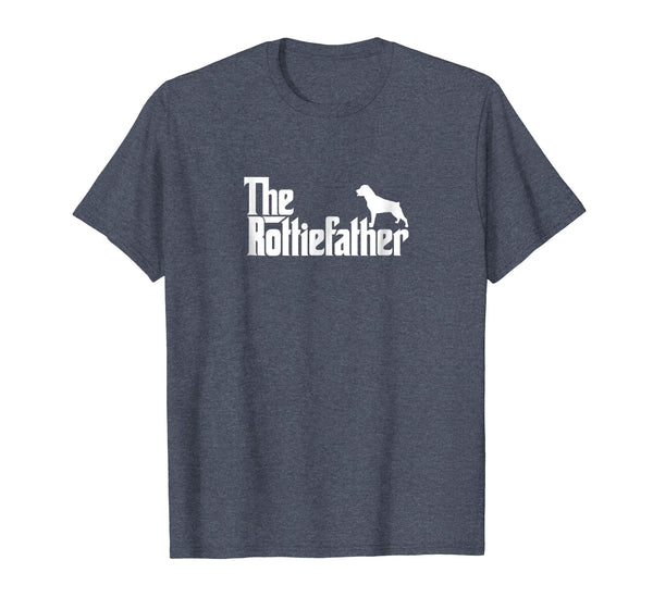 Mens Funny Rottweiler Father Dad Shirt The Rottie Father Tee
