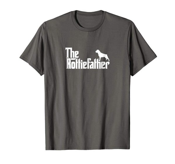 Mens Funny Rottweiler Father Dad Shirt The Rottie Father Tee