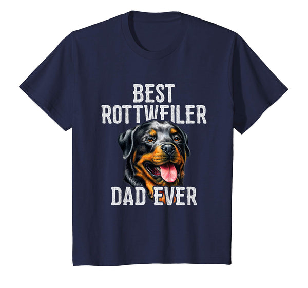 Fathers Day T-Shirt. BEST ROTTWEILER DAD EVER