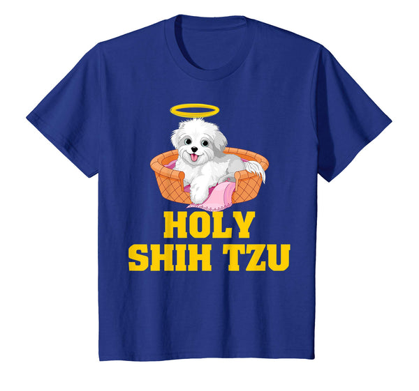 Holy Shih Tzu T Shirt Funny Dog Shitzu Shirts Gift